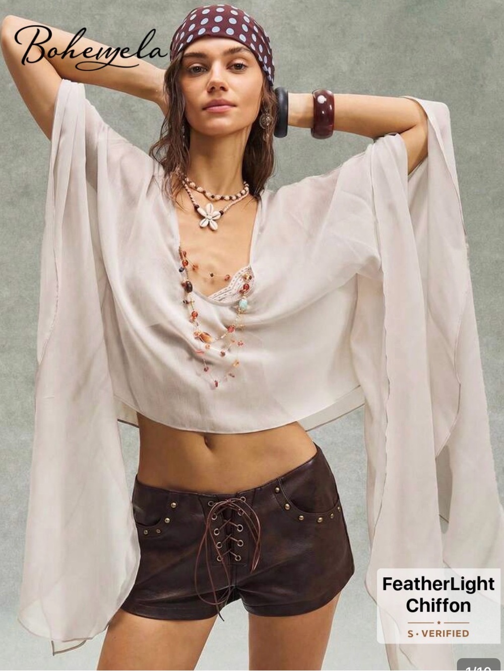 Festival Sheer Kimono